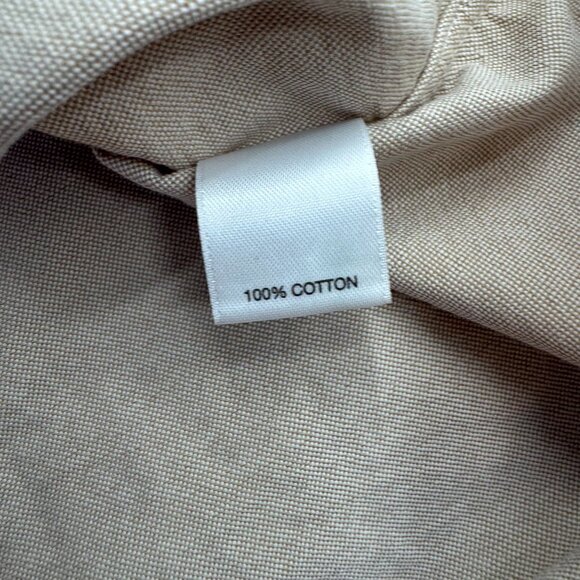 Cremieux Button Up Shirt Mens Size 3XB Beige Supima Cotton Old Money Coastal Wor - Picture 4 of 8